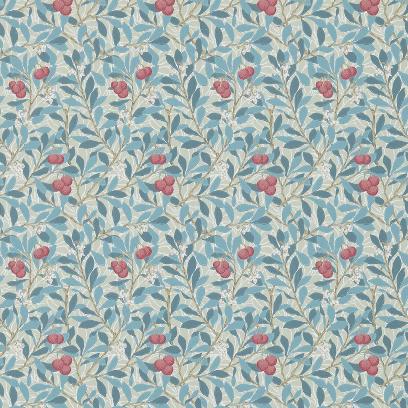 Arbutus Tapet Woad/Russet
