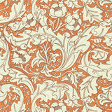 Bachelors Button Tapet Burnt Orange/Sky tapet fran Morris & Co