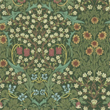 Blackthorn Tapet Green tapet fran Morris & Co