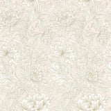 Chrysanthemum Toile Tapet Cochineal Pink tapet fran Morris & Co