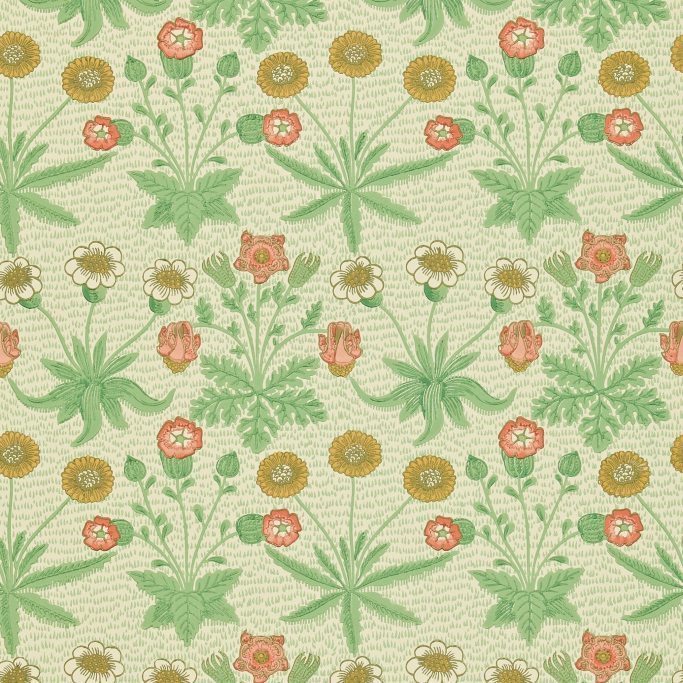 Daisy Tapet Artichoke/Plaster tapet fran Morris & Co