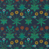 Daisy Tapet Midnight tapet fran Morris & Co