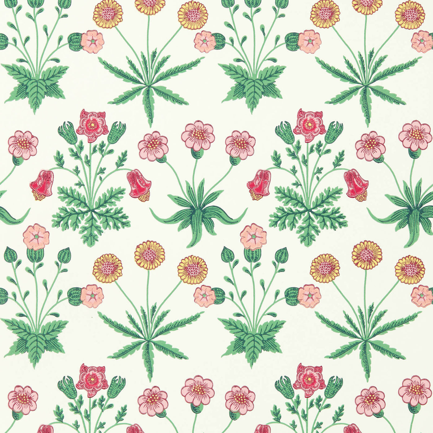 Daisy Tapet Strawberry Fields tapet fran Morris & Co
