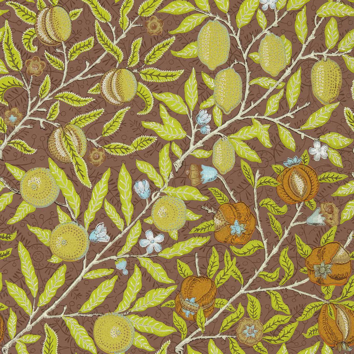 Fruit W/P Tapet Chocolate tapet fran Morris & Co