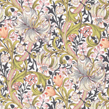 Golden Lily Tapet Espresso tapet fran Morris & Co