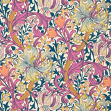 Golden Lily Tapet Pink Fizz tapet fran Morris & Co