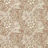 Marigold Tapet Chocolate/Cream tapet fran Morris & Co