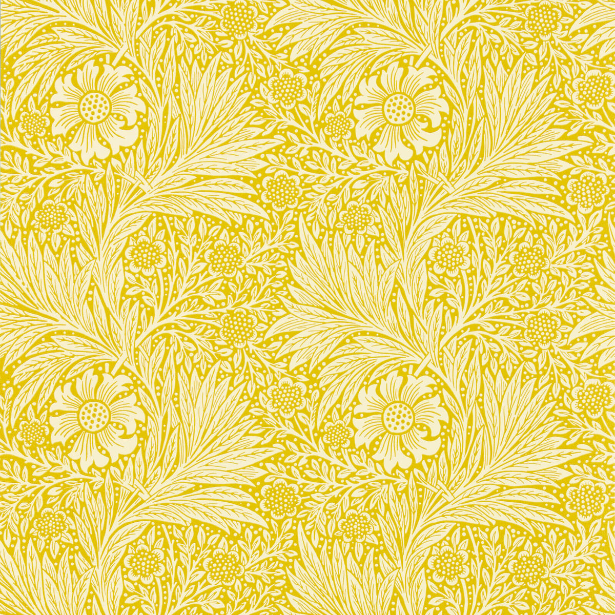 Marigold Tapet Yellow tapet fran Morris & Co