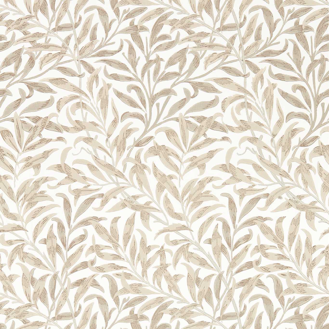 Willow Bough Tapet Linen tapet fran Morris & Co