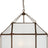 Antique Zinc with Frosted Glass