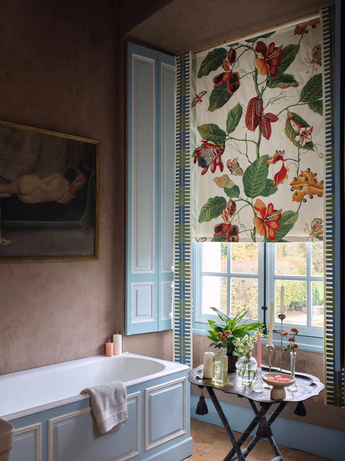 Nakai Broderie room setting — Pierre Frey fabric
