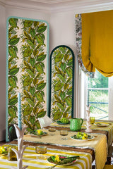 Nassau room setting — Pierre Frey wallpaper