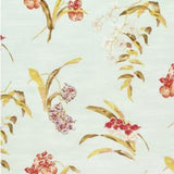 Orchis Duck Egg/Coral — Nina Campbell tyg