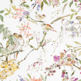 Penglai Magenta/Green/Lavender — Nina Campbell tyg