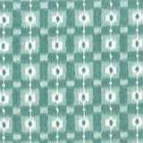 Maude Check Aqua — Nina Campbell tyg