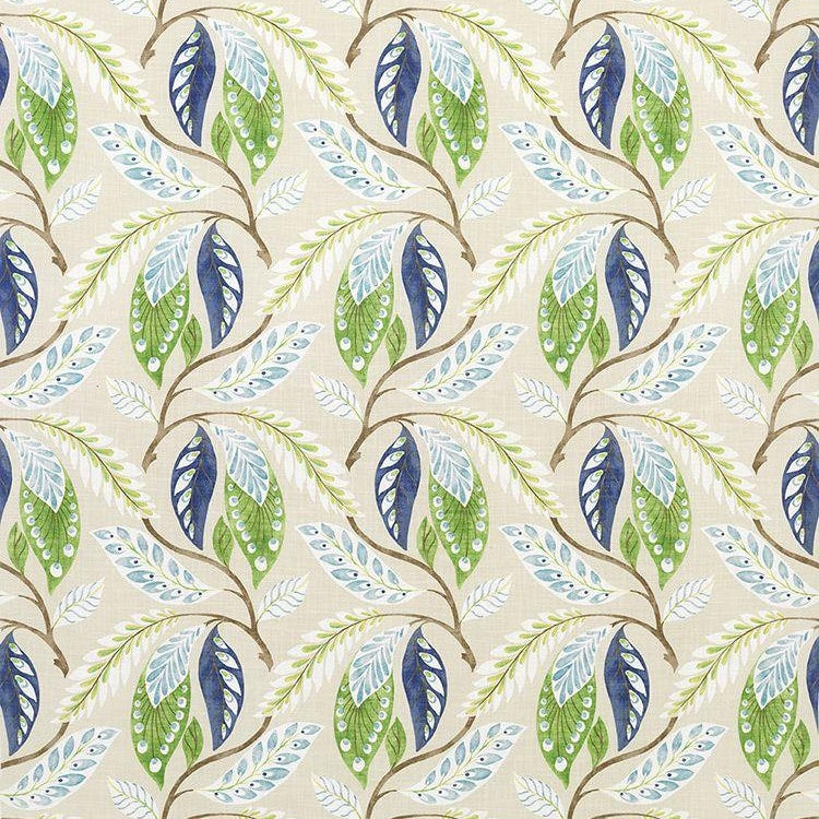 Fontibre Blue/Green — Nina Campbell tyg
