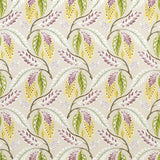 Fontibre Amethyst/Green/Yellow — Nina Campbell tyg