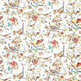 Perdana Coral/Multi — Nina Campbell tyg