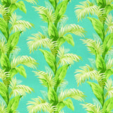 Palmetto Teal/Green — Nina Campbell tyg