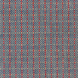 Todi Blue/Red/Beige — Nina Campbell tyg