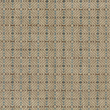 Todi Beige/Teal/Chocolate — Nina Campbell tyg