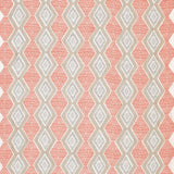 Belle Île Coral/Beige/Choc — Nina Campbell tyg