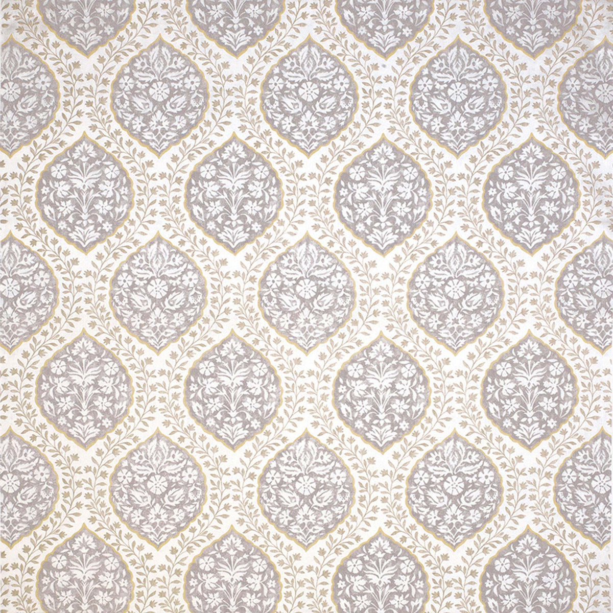 Marguerite Dove/Grey — Nina Campbell tyg