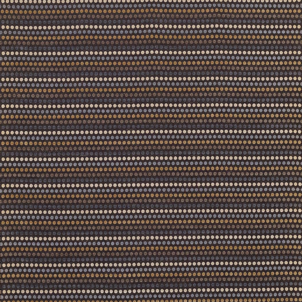 Fouquet Chocolate/Grey/Beige — Nina Campbell tyg