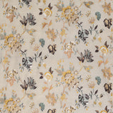 Nemours Yellow/Aqua — Nina Campbell tyg