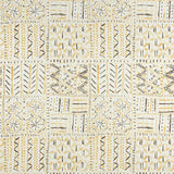 Cloisters Ochre/Tobacco/Ivory — Nina Campbell tyg