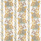 Ashdown Stripe Ochre/Taupe/Duck Egg — Nina Campbell tyg
