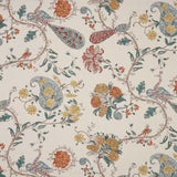 Parvani Russet/Teal/Ochre — Nina Campbell tyg