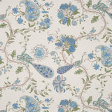Parvani Blue/Green — Nina Campbell tyg
