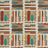 Russet/Teal/Ochre