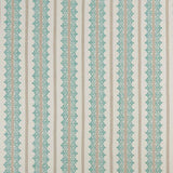 Basholi Aqua/Linen — Nina Campbell tyg