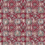 Holkar Red/Teal/Blue — Nina Campbell tyg