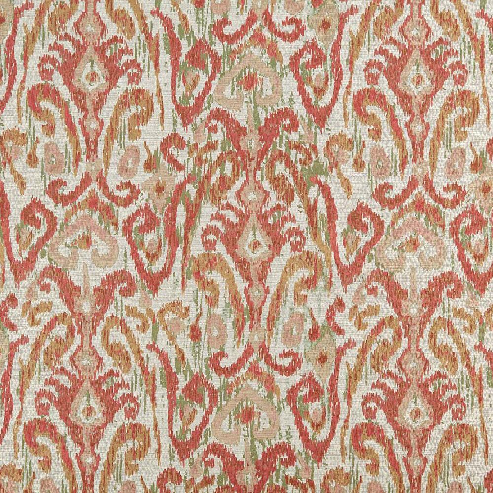 Pataudi Coral/Soft Gold — Nina Campbell tyg