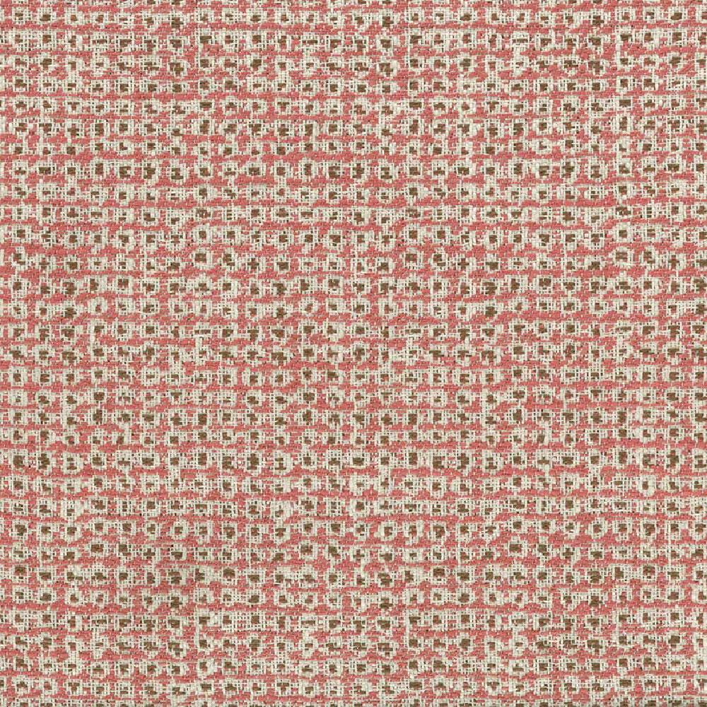 Lavani Coral/Choc — Nina Campbell tyg