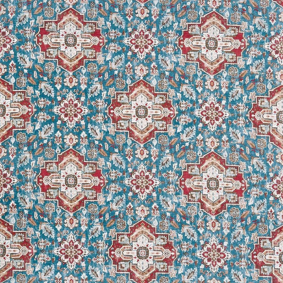 Anatolia Teal — Nina Campbell tyg