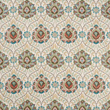 Topkapi Chocolate/Russet/Te — Nina Campbell tyg