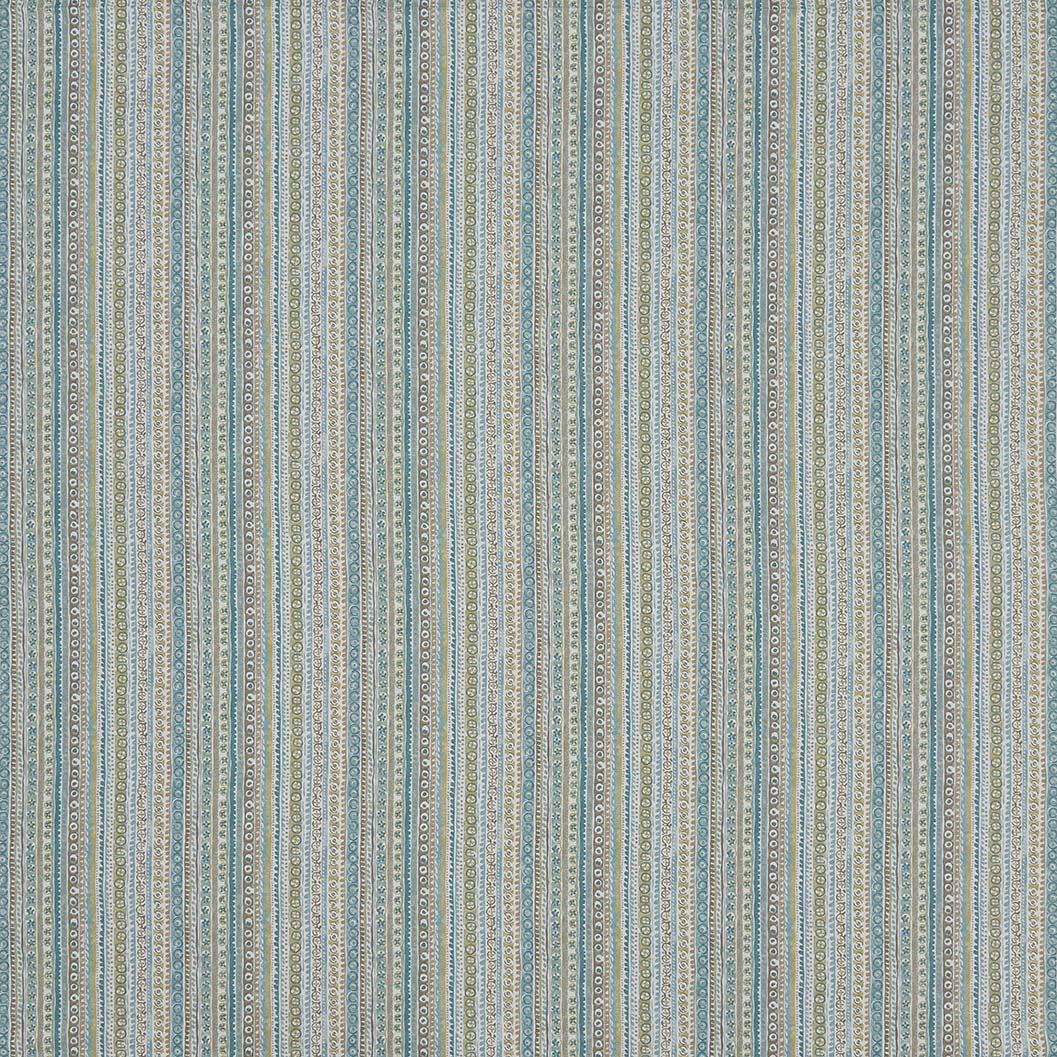 Tigris Aqua/Ochre — Nina Campbell tyg