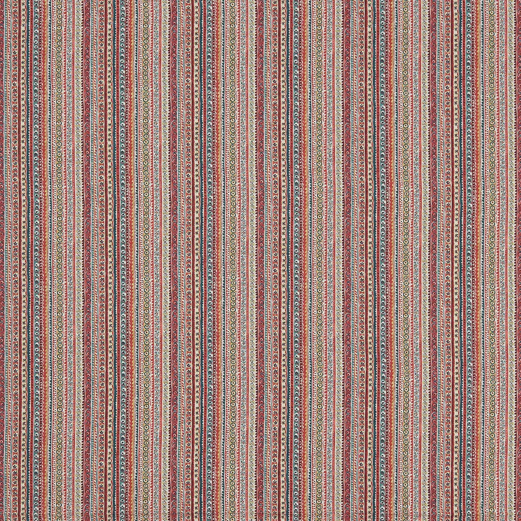 Tigris Red/Teal — Nina Campbell tyg