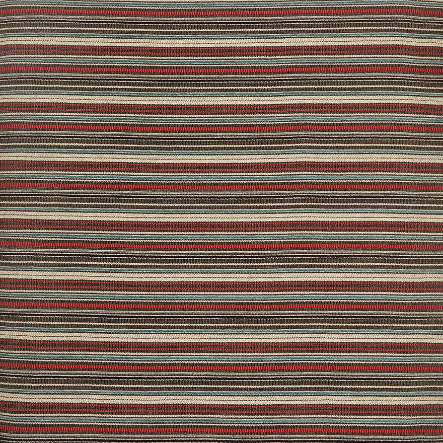 Bergeret Red/Chocolate — Nina Campbell tyg