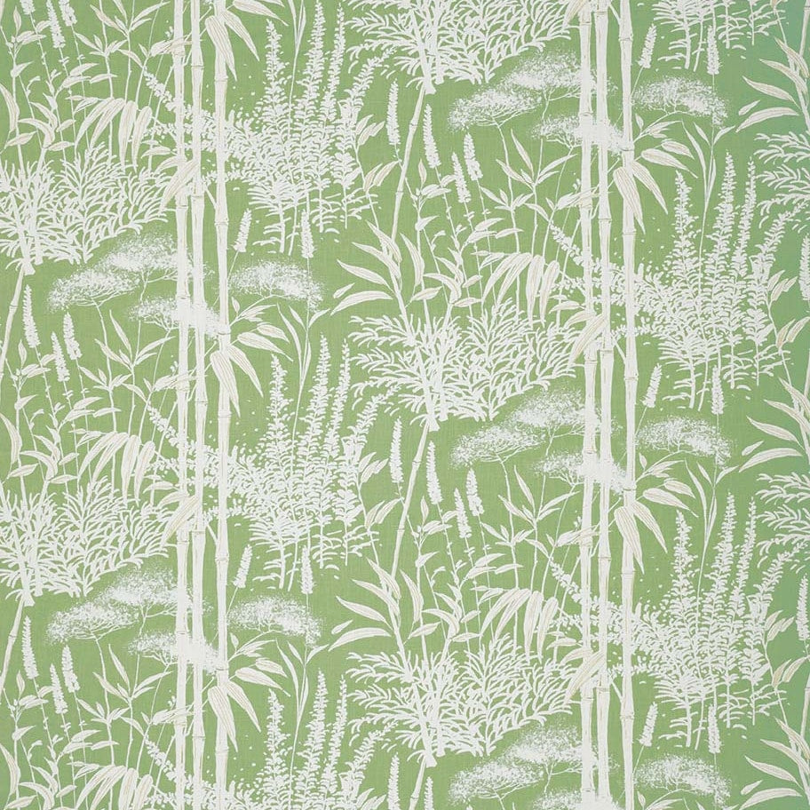 Poiteau Green/White — Nina Campbell tyg
