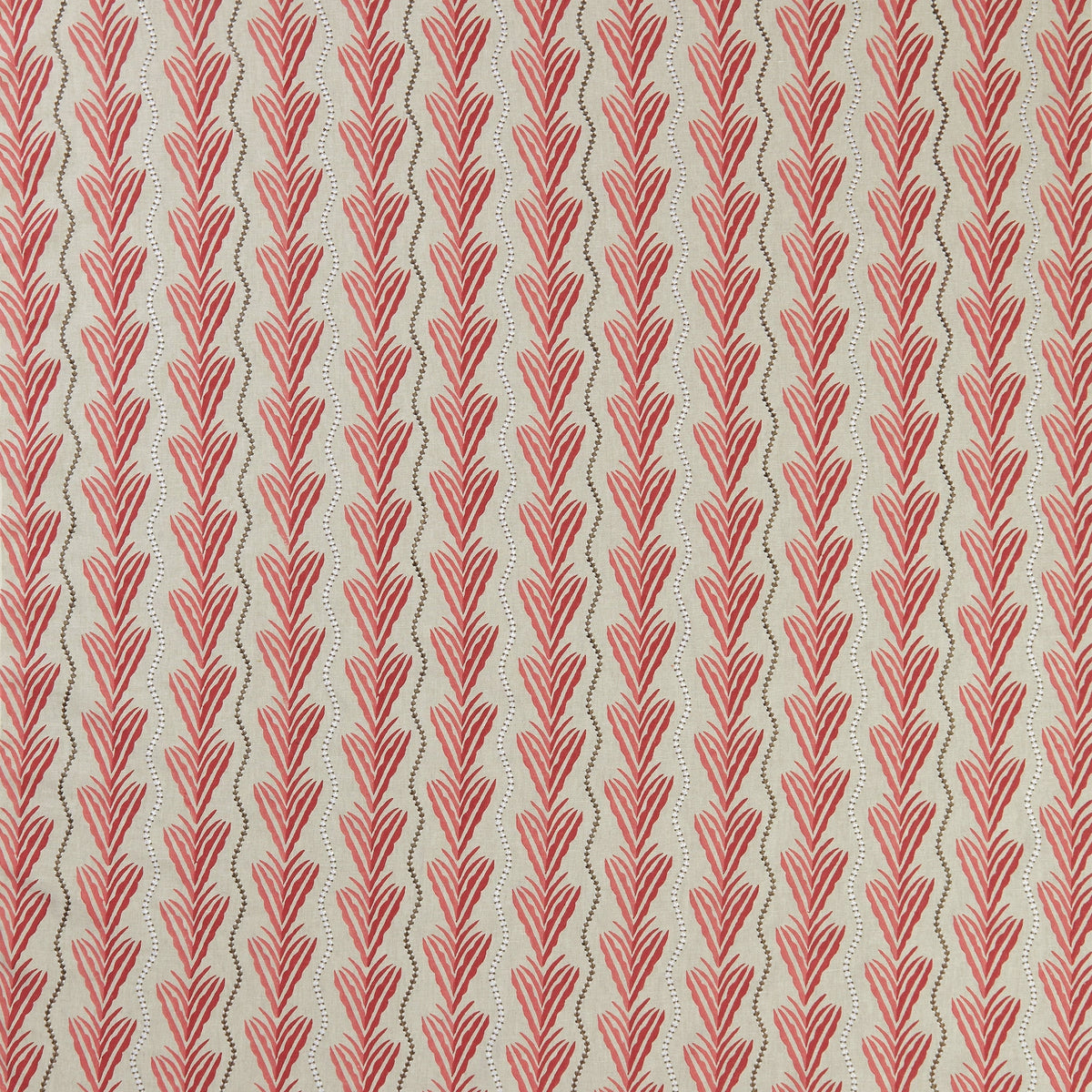 Nina Campbell Meridor Tygprov - Red
