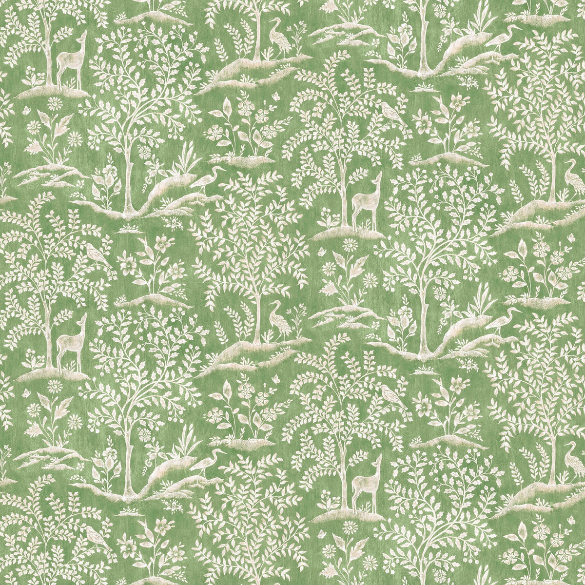 Foret Emerald — Nina Campbell fabric sample