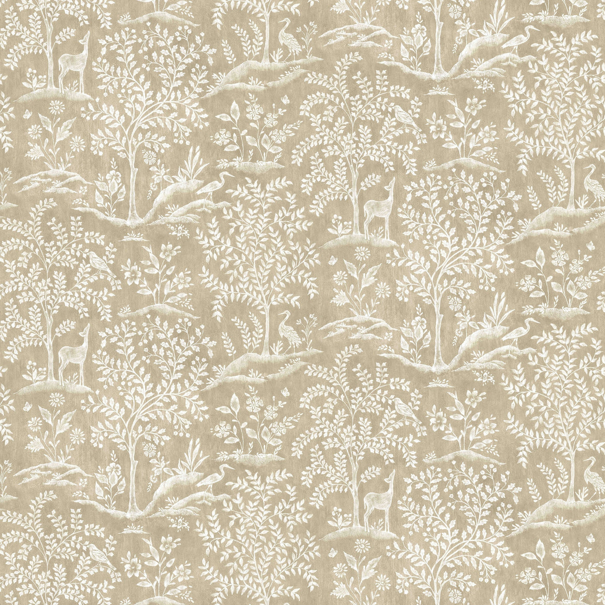 Foret Linen — Nina Campbell fabric sample