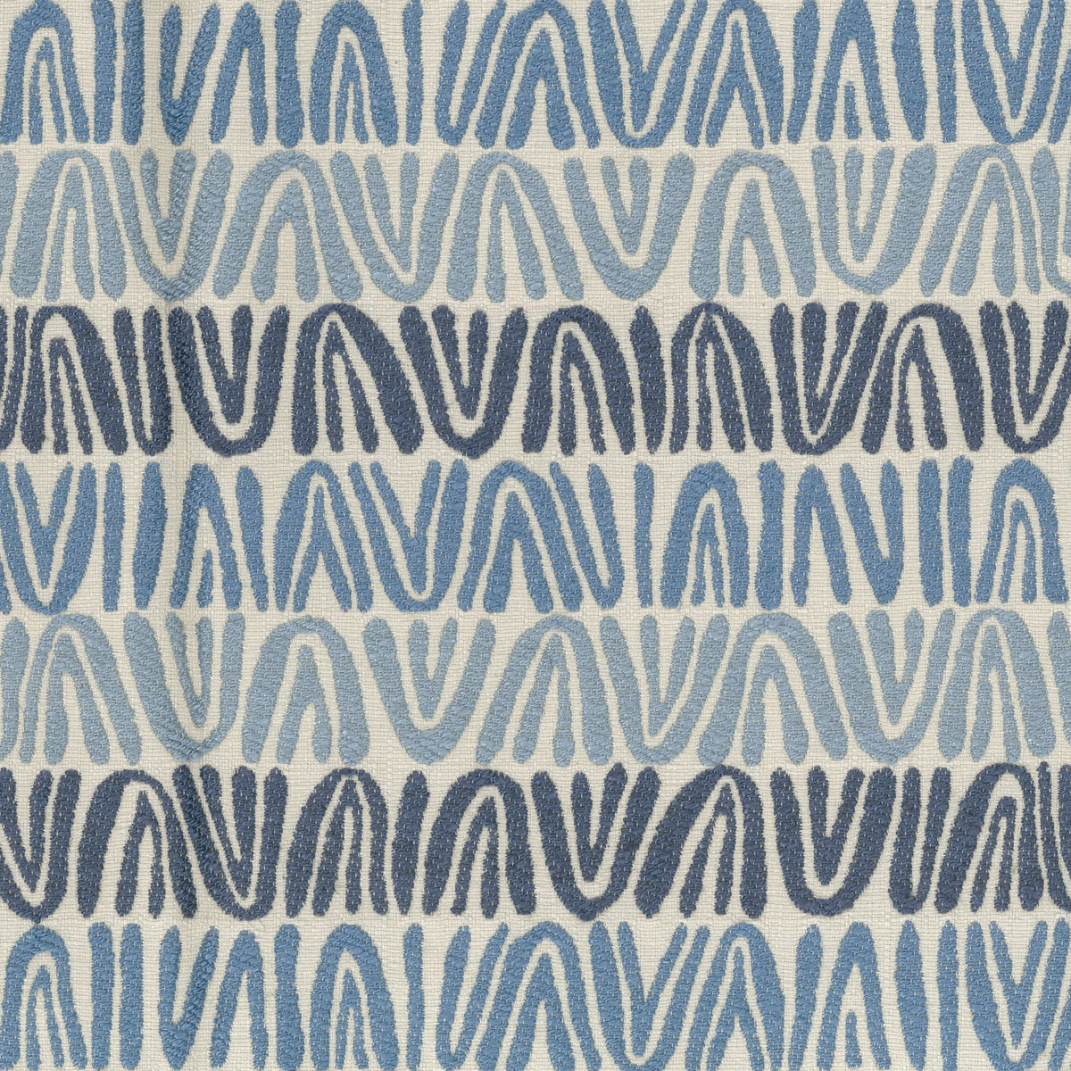 Appledore Indigo/Blue — Nina Campbell tyg