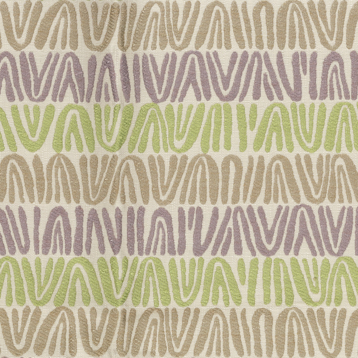 Appledore Lilac/Green/Stone — Nina Campbell tyg