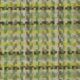 Hadlow Green/Chocolate/Chartreuse — Nina Campbell tyg